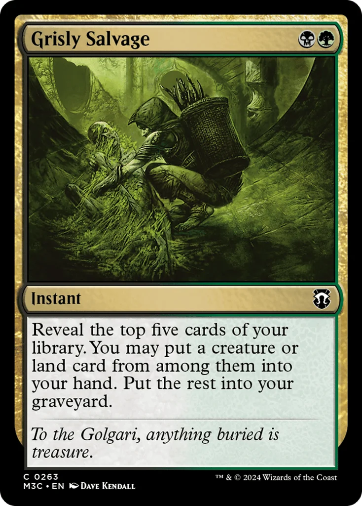 Grisly Salvage · Modern Horizons 3 Commander