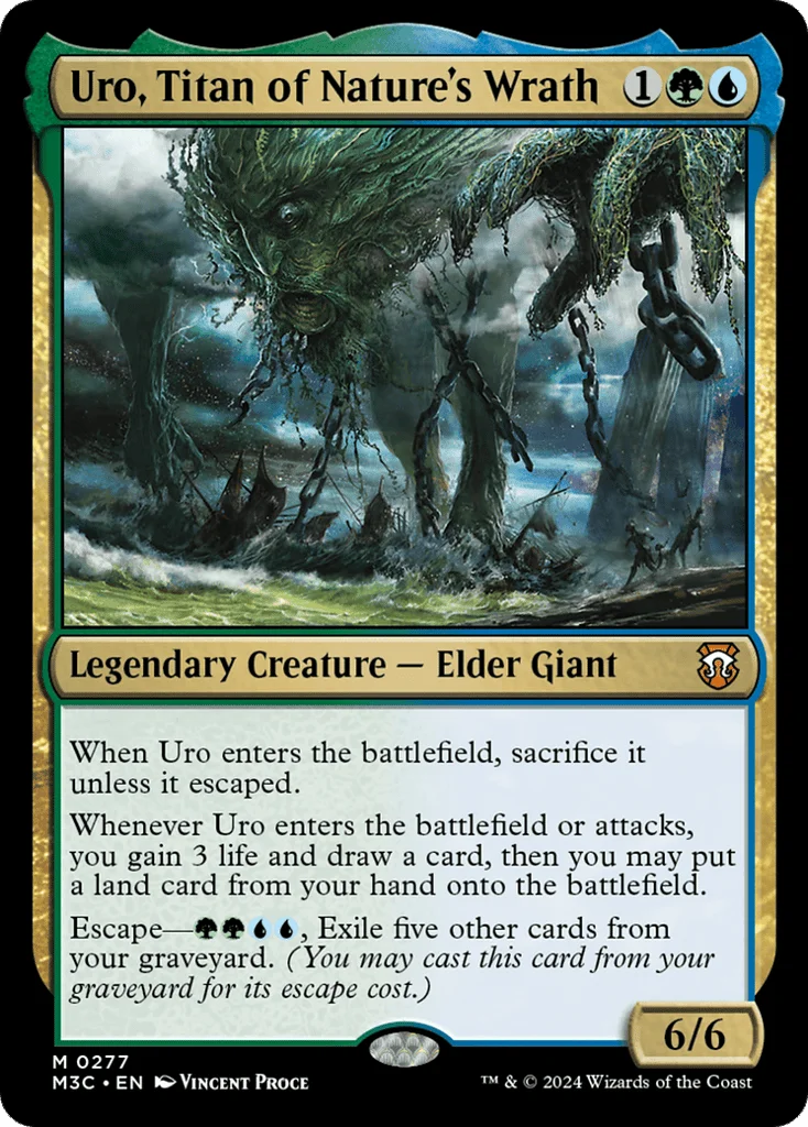 Uro, Titan of Nature's Wrath · Modern Horizons 3 Commander