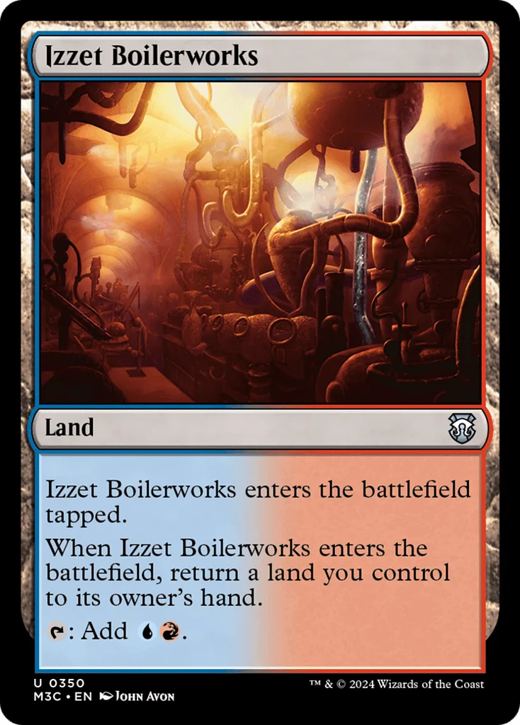 Izzet Boilerworks · Modern Horizons 3 Commander