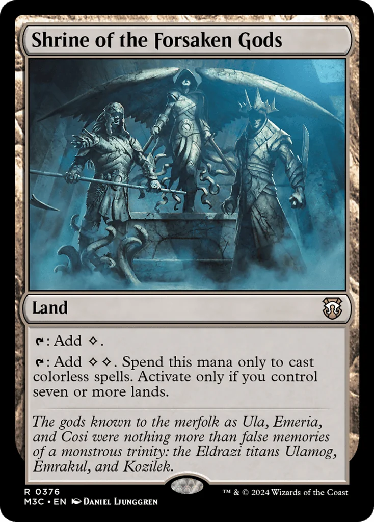 Shrine of the Forsaken Gods · Modern Horizons 3 Commander