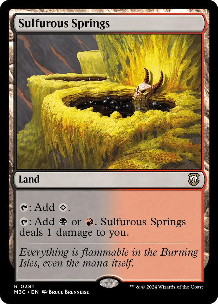 Sulfurous Springs · Modern Horizons 3 Commander