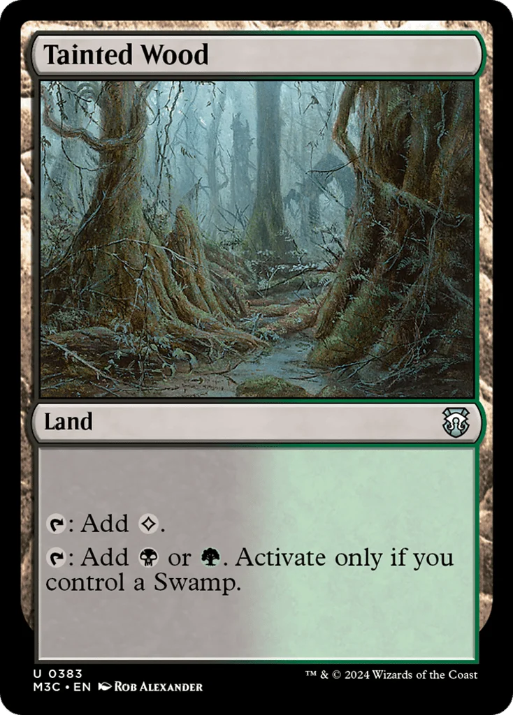 Tainted Wood · Modern Horizons 3 Commander