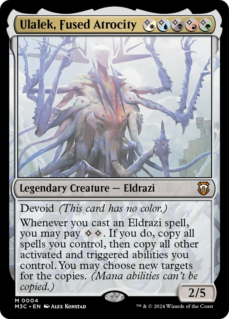 Ulalek, Fused Atrocity · Modern Horizons 3 Commander