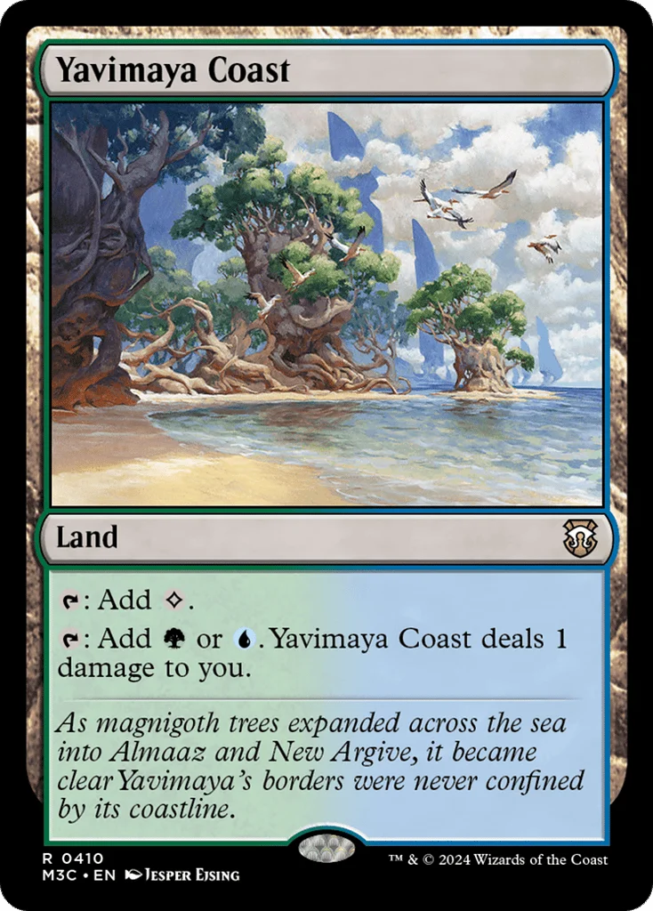 Yavimaya Coast · Modern Horizons 3 Commander