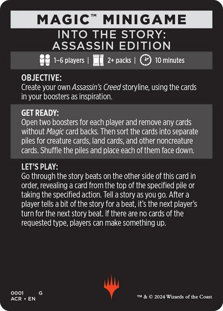 Into the Story: Assassin Edition // Story Beats · Assassin's Creed Minigames