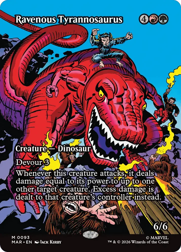 Ravenous Tyrannosaurus · Marvel Universe