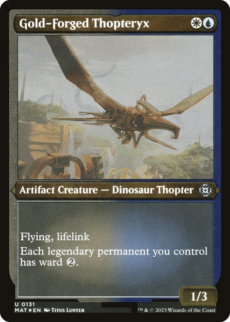 Gold-Forged Thopteryx · March of the Machine: The Aftermath