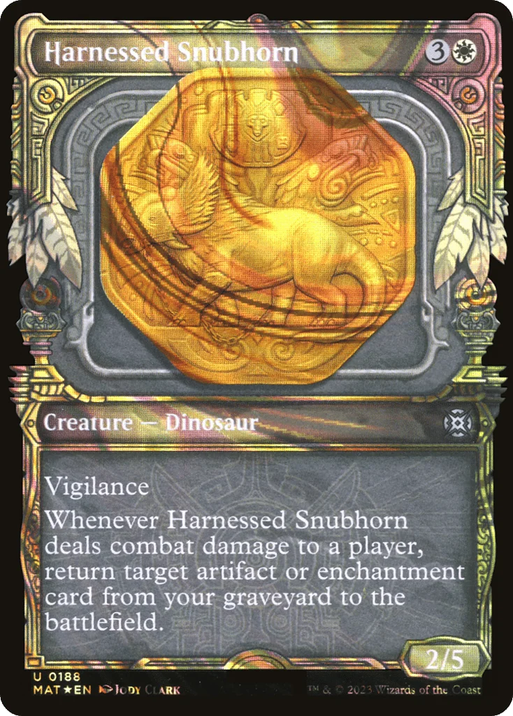 Harnessed Snubhorn · March of the Machine: The Aftermath