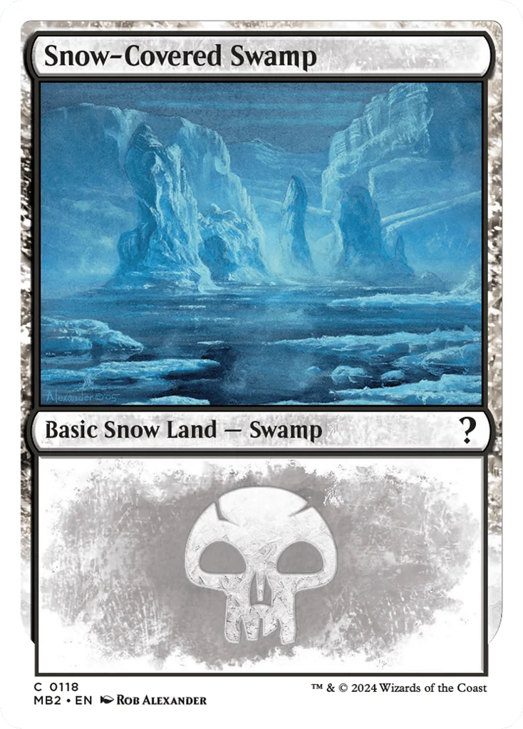 Snow-Covered Swamp · Mystery Booster 2