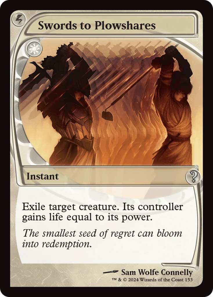 Swords to Plowshares · Mystery Booster 2