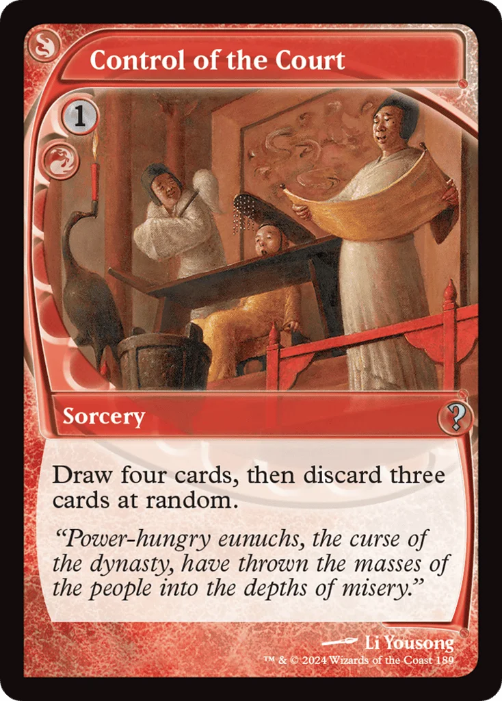 Control of the Court · Mystery Booster 2