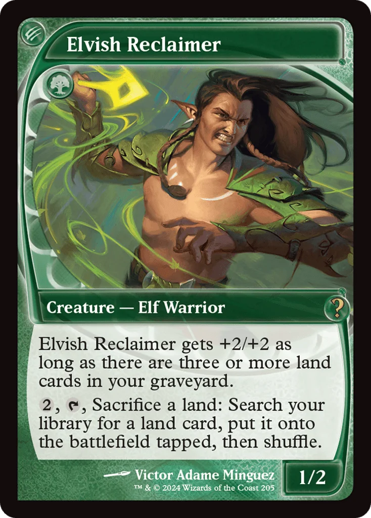 Elvish Reclaimer · Mystery Booster 2