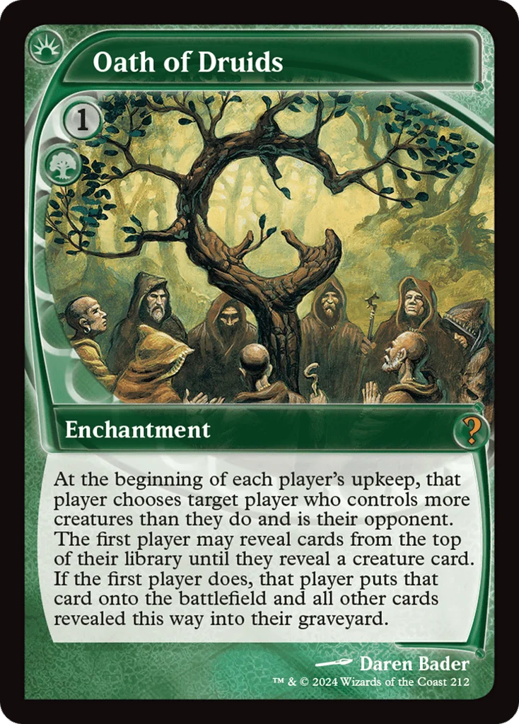 Oath of Druids · Mystery Booster 2