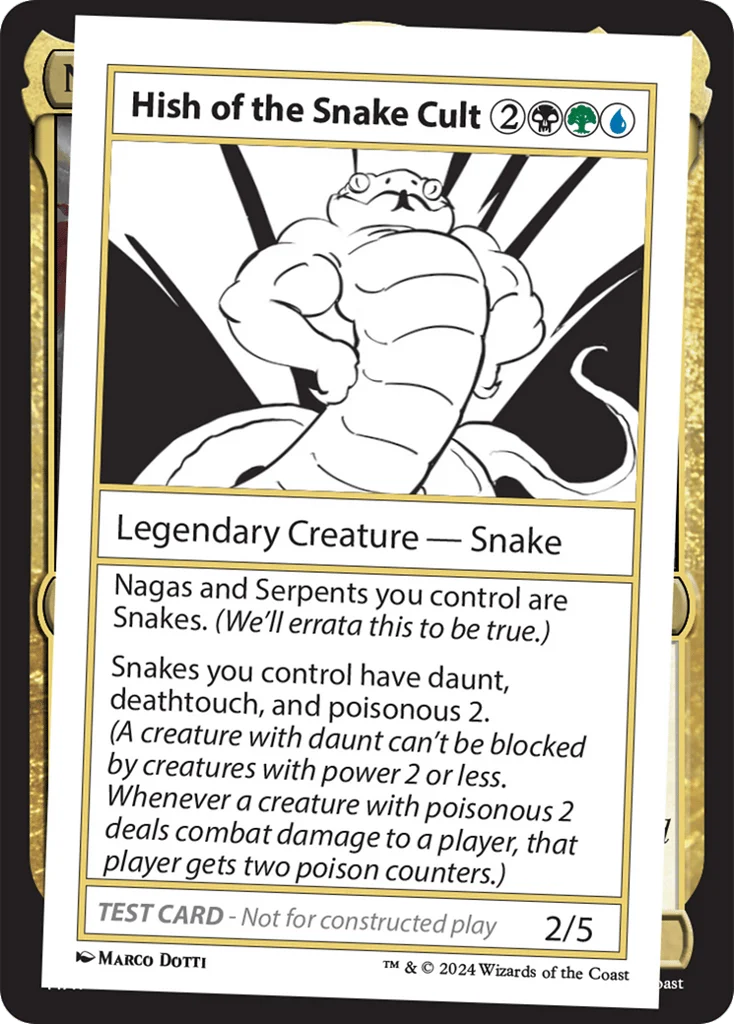 Hish of the Snake Cult · Mystery Booster 2