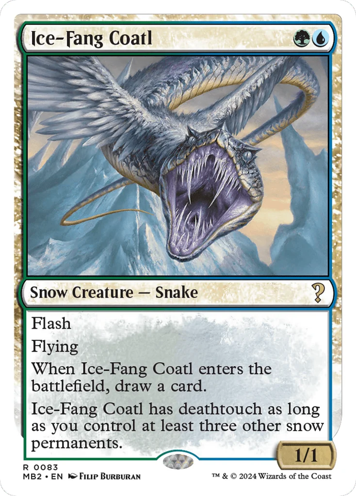 Ice-Fang Coatl · Mystery Booster 2