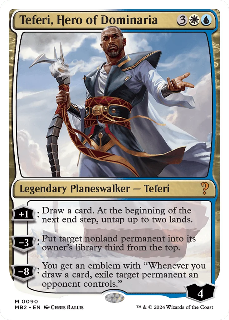 Teferi, Hero of Dominaria · Mystery Booster 2