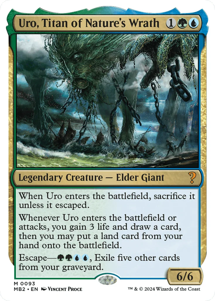 Uro, Titan of Nature's Wrath · Mystery Booster 2