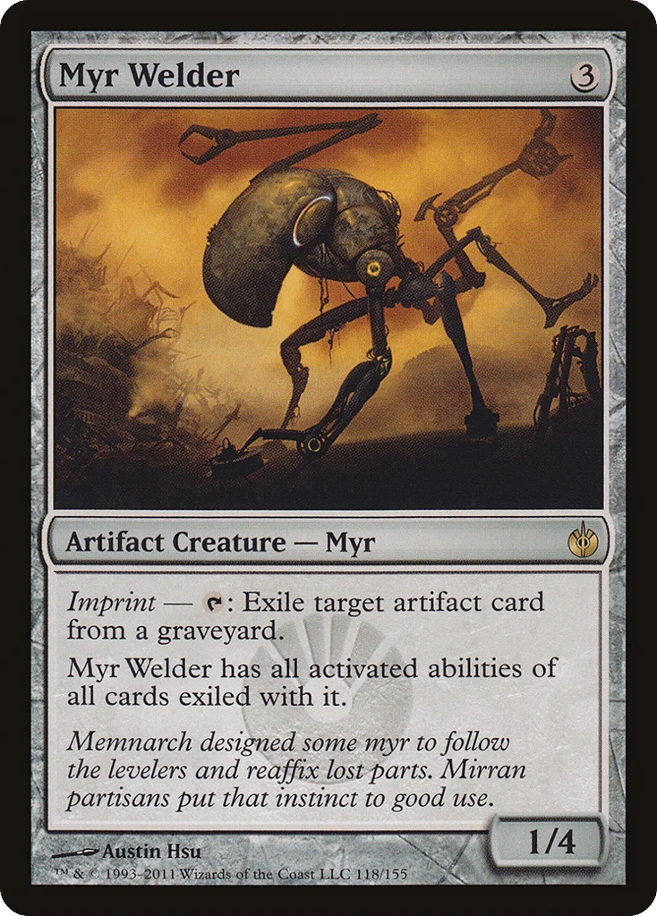 Myr Welder · Mirrodin Besieged