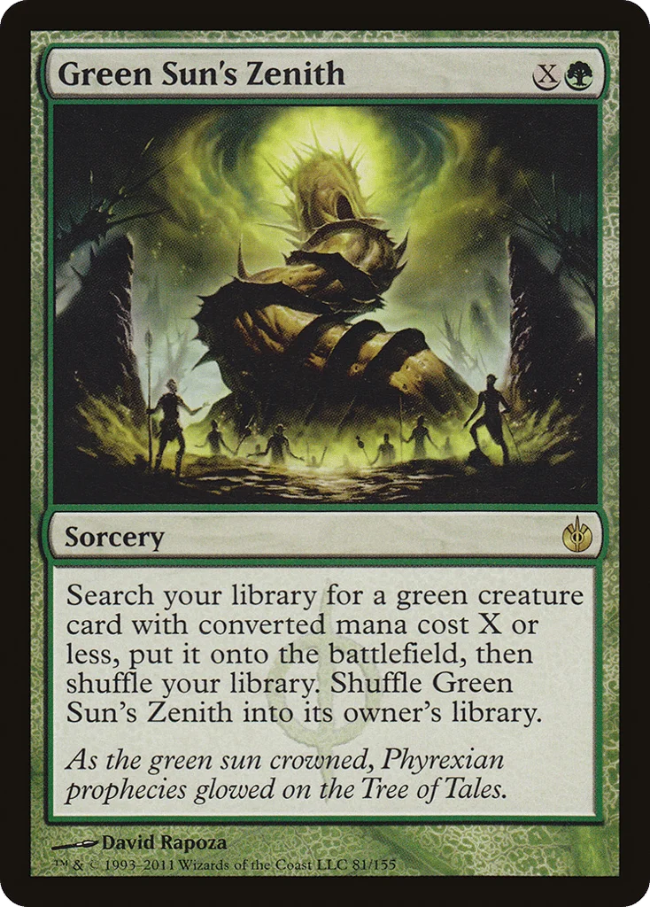 Green Sun's Zenith · Mirrodin Besieged