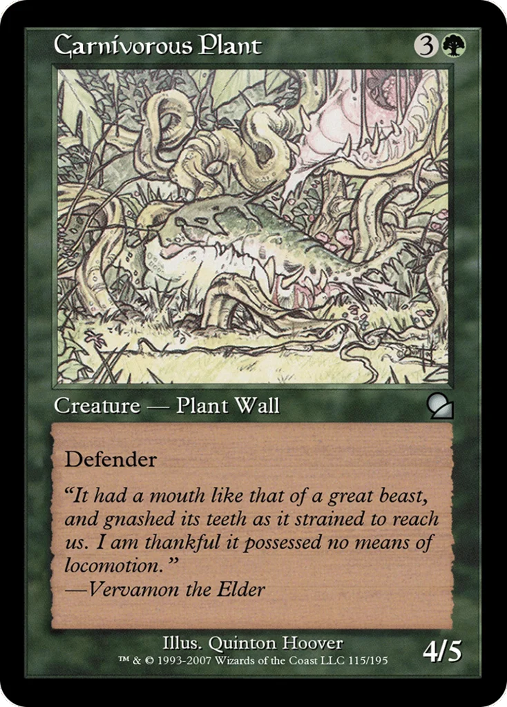Carnivorous Plant · Masters Edition