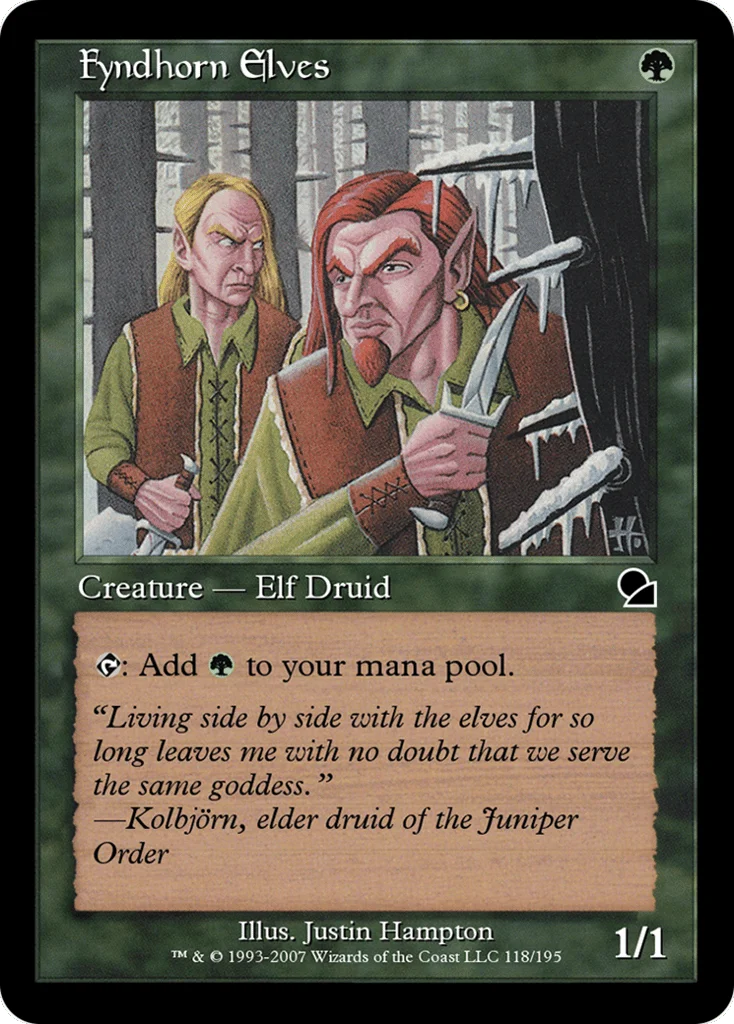 Fyndhorn Elves · Masters Edition