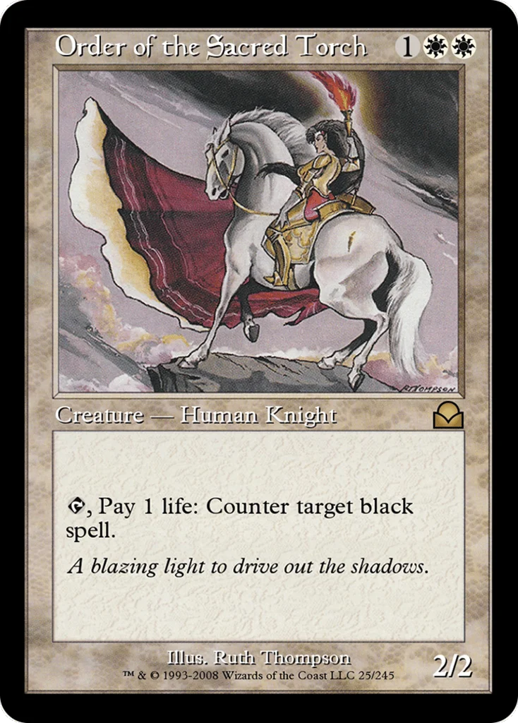 Order of the Sacred Torch · Masters Edition II