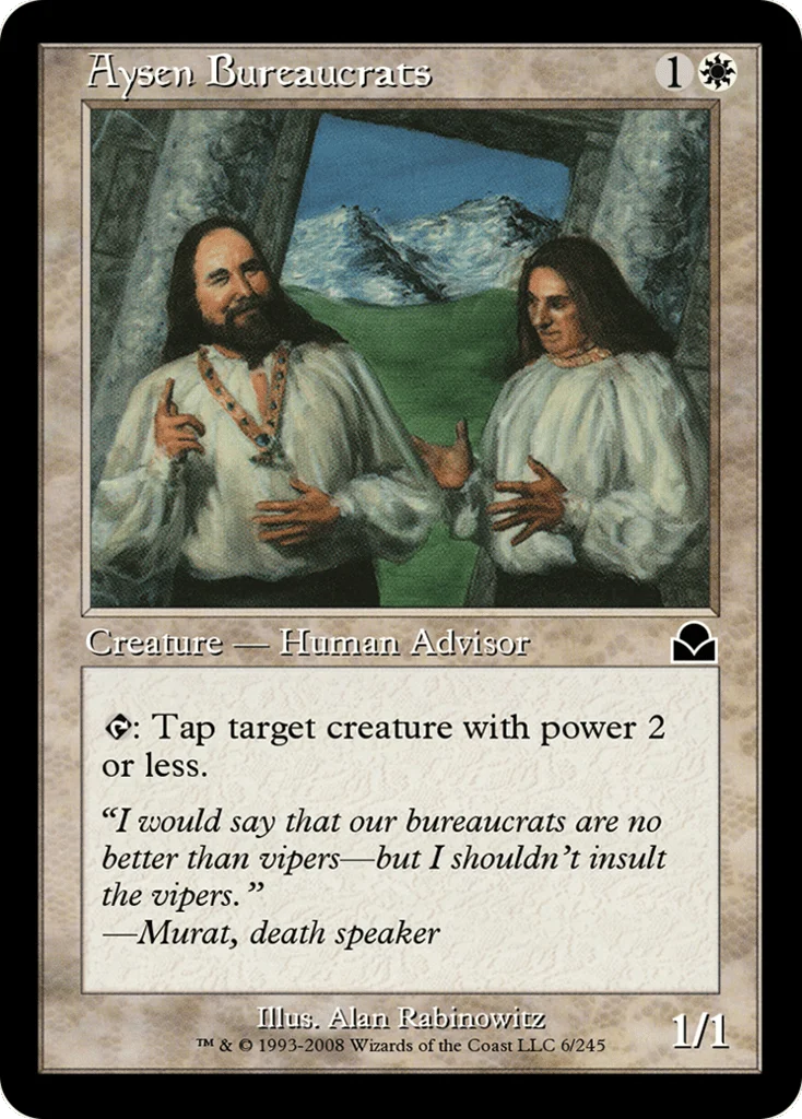 Aysen Bureaucrats · Masters Edition II