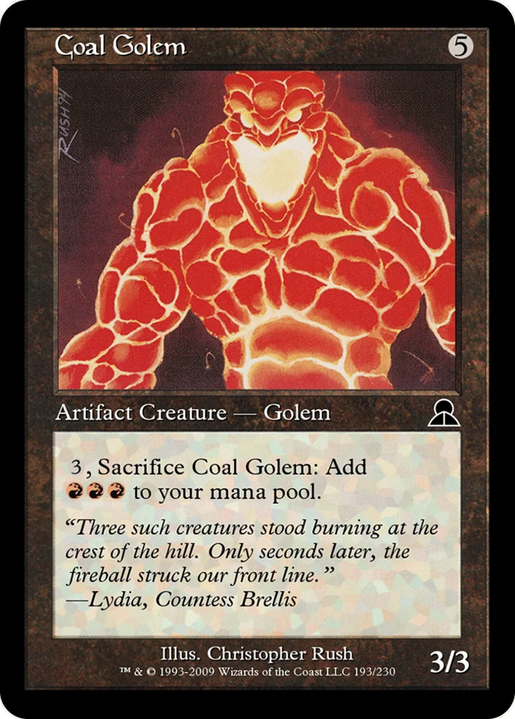 Coal Golem · Masters Edition III