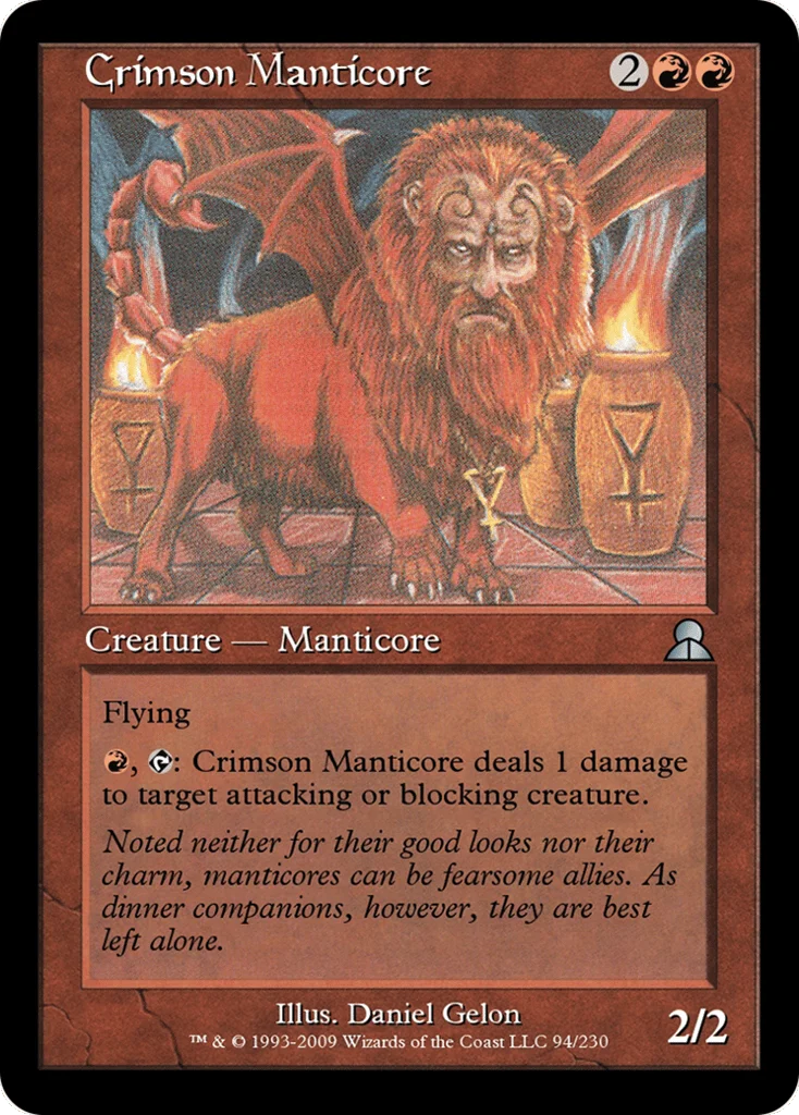 Crimson Manticore · Masters Edition III