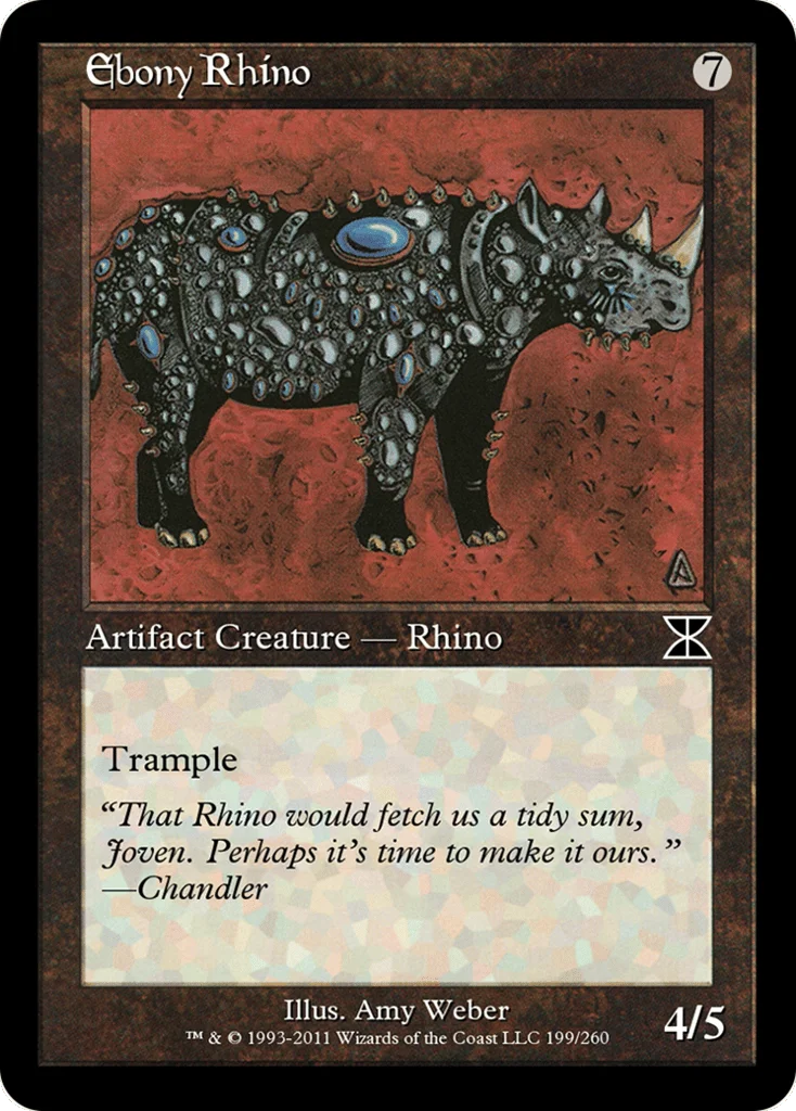 Ebony Rhino · Masters Edition IV