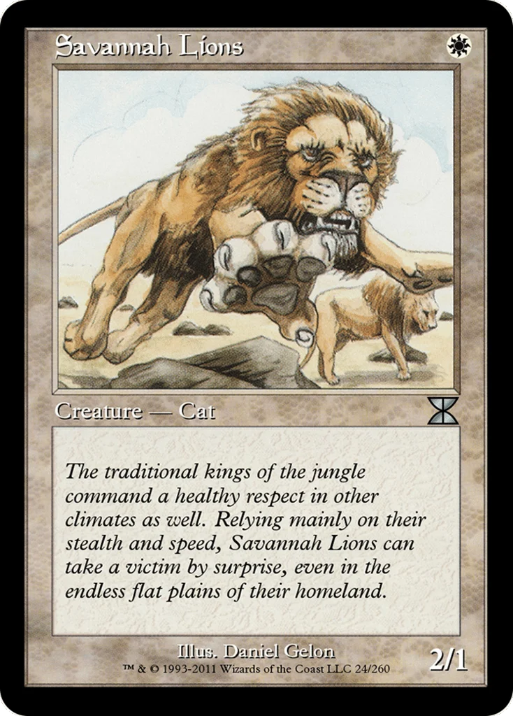Savannah Lions · Masters Edition IV