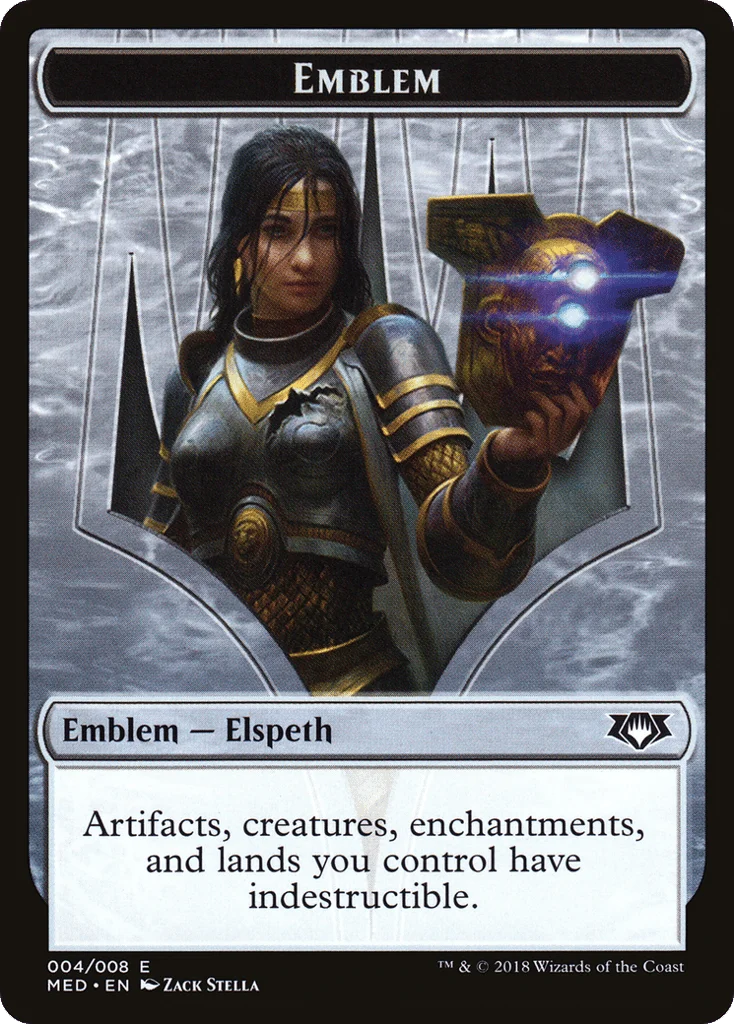 Elspeth, Knight-Errant Emblem · Mythic Edition
