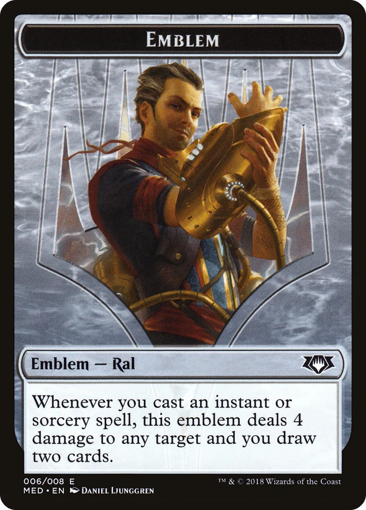 Ral, Izzet Viceroy Emblem · Mythic Edition