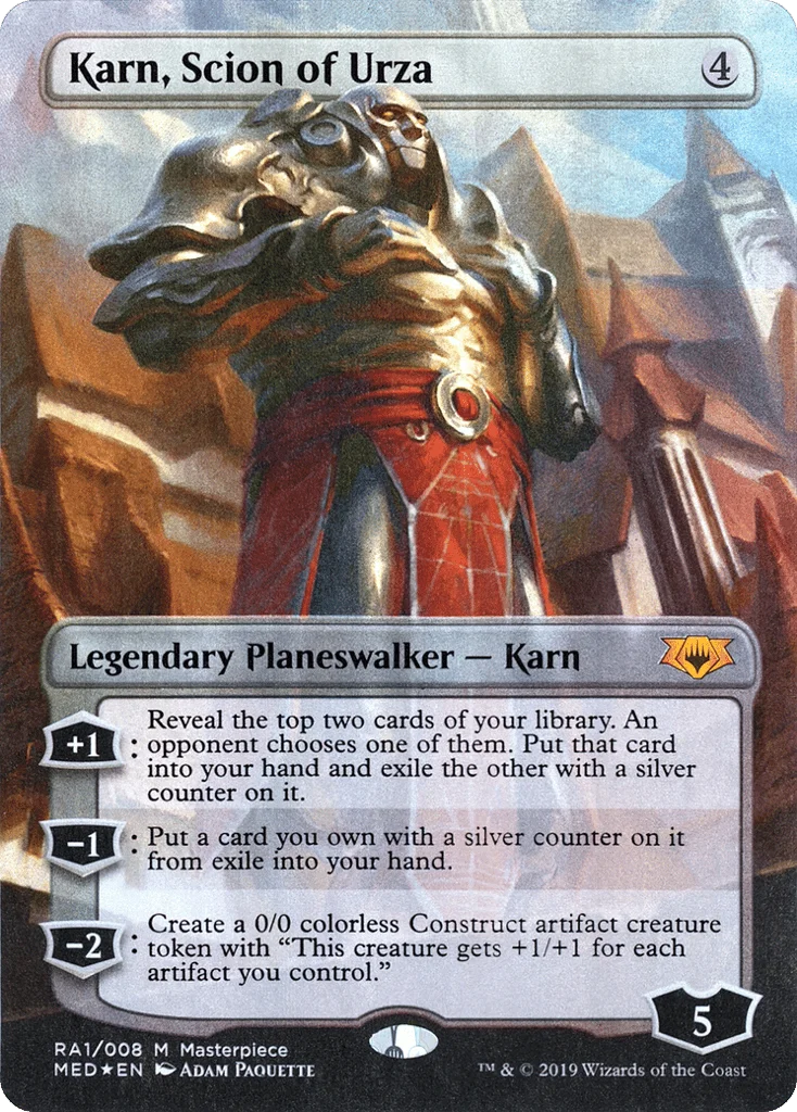 Karn, Scion of Urza · Mythic Edition