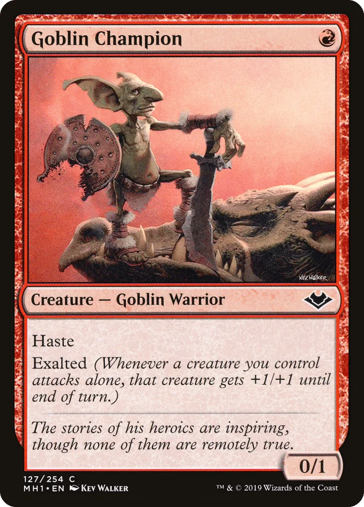 Goblin Champion · Modern Horizons