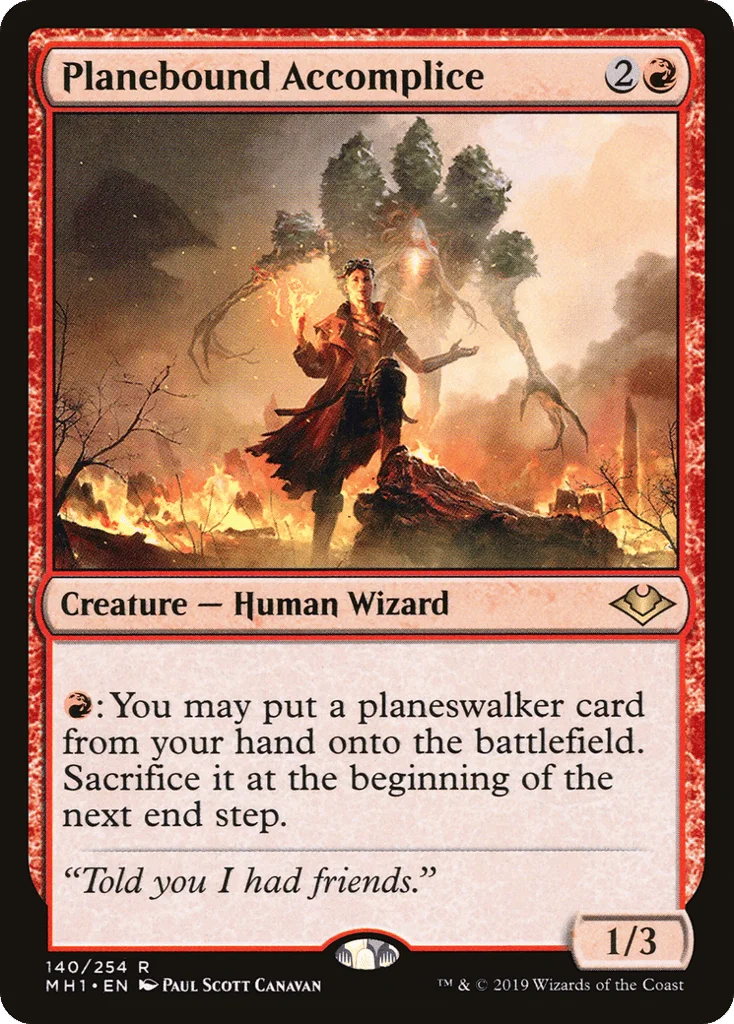 Planebound Accomplice · Modern Horizons