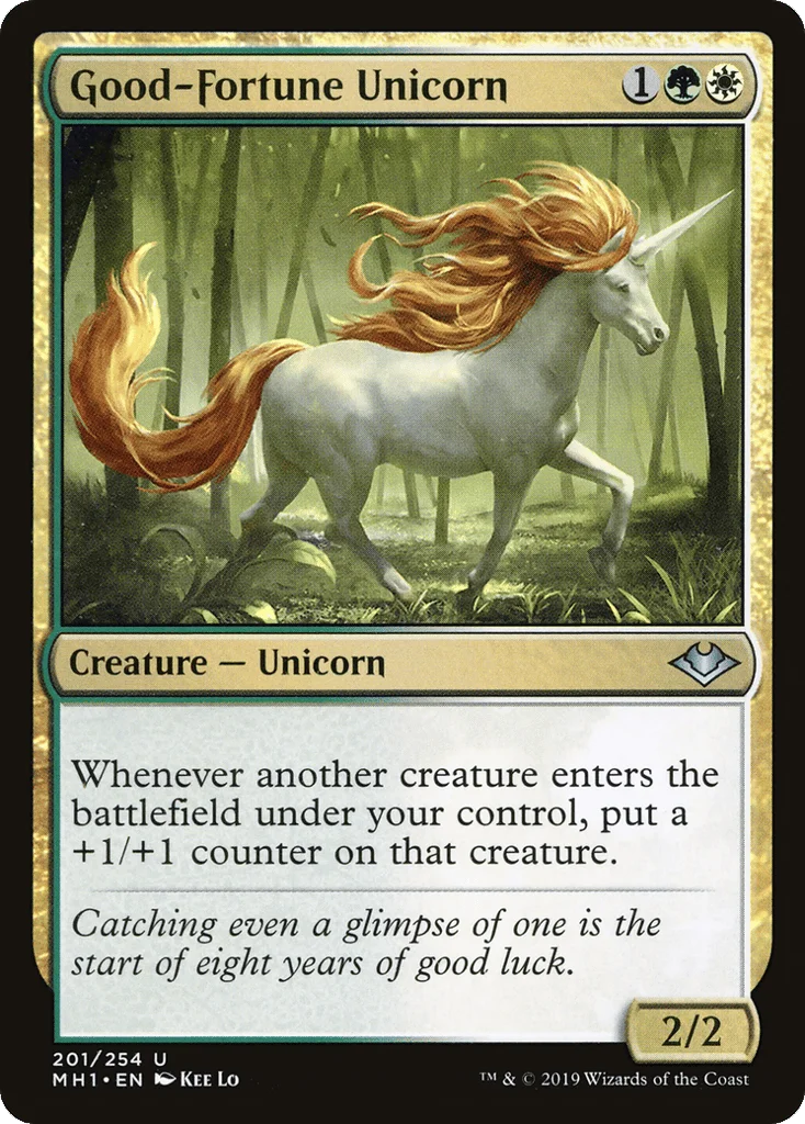 Good-Fortune Unicorn · Modern Horizons