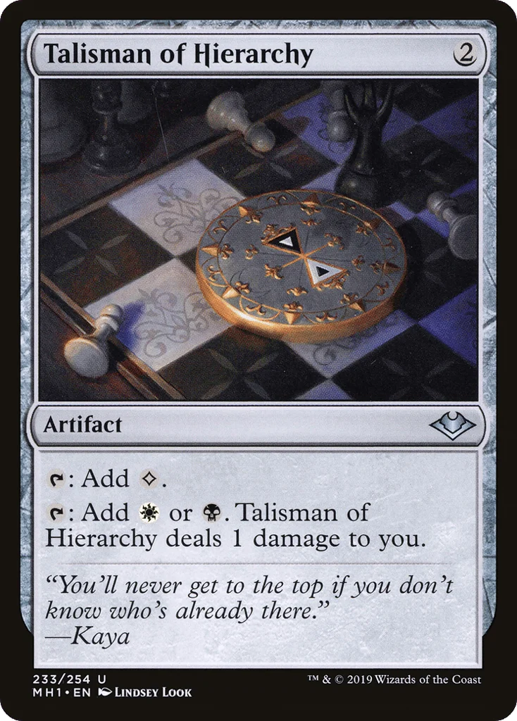 Talisman of Hierarchy · Modern Horizons