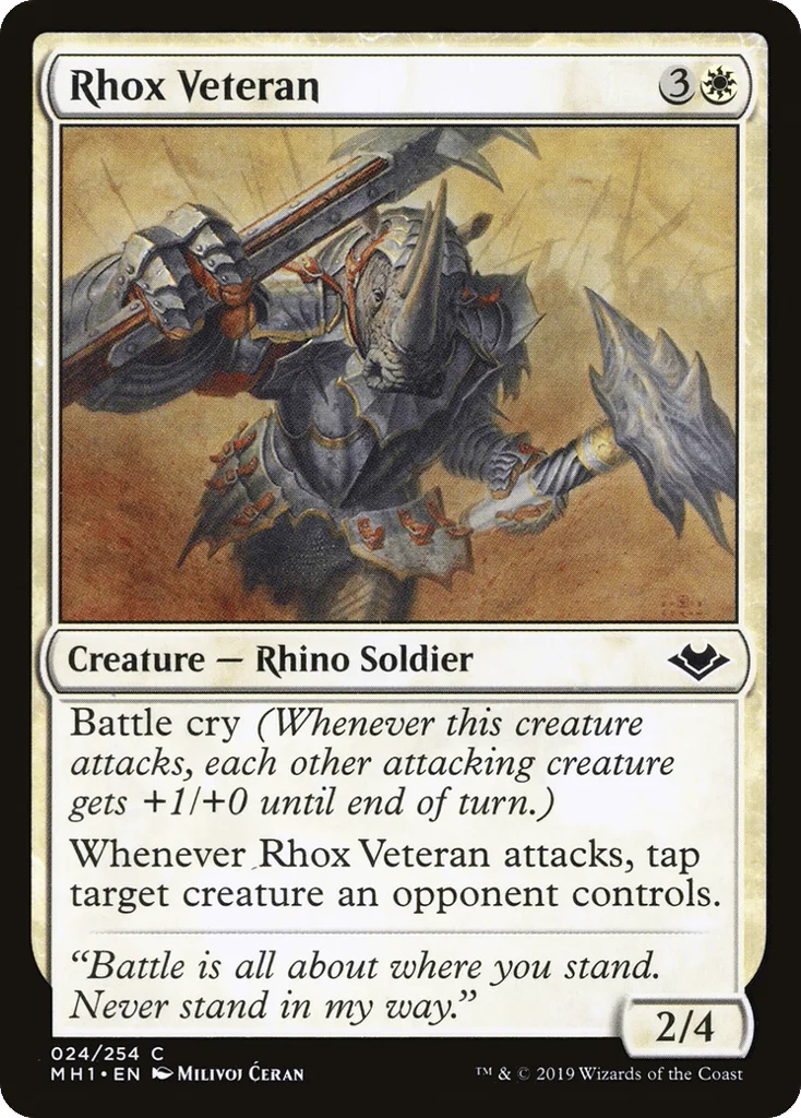 Rhox Veteran · Modern Horizons