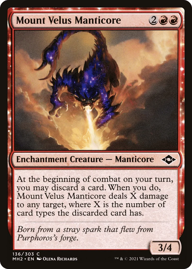 Mount Velus Manticore · Modern Horizons 2