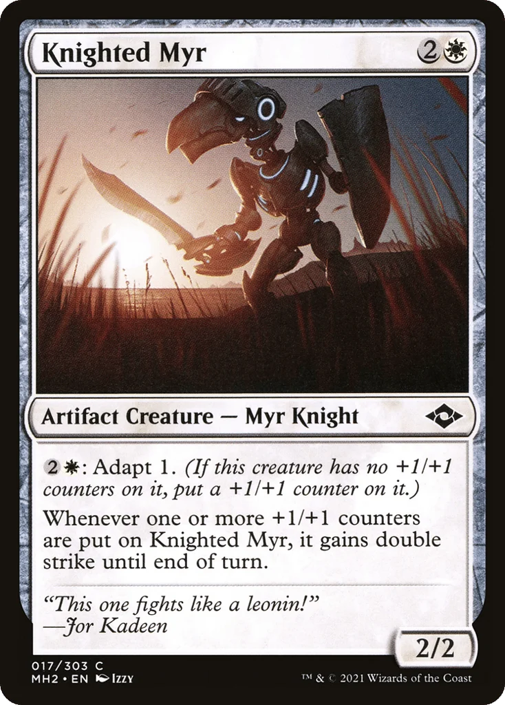 Knighted Myr · Modern Horizons 2