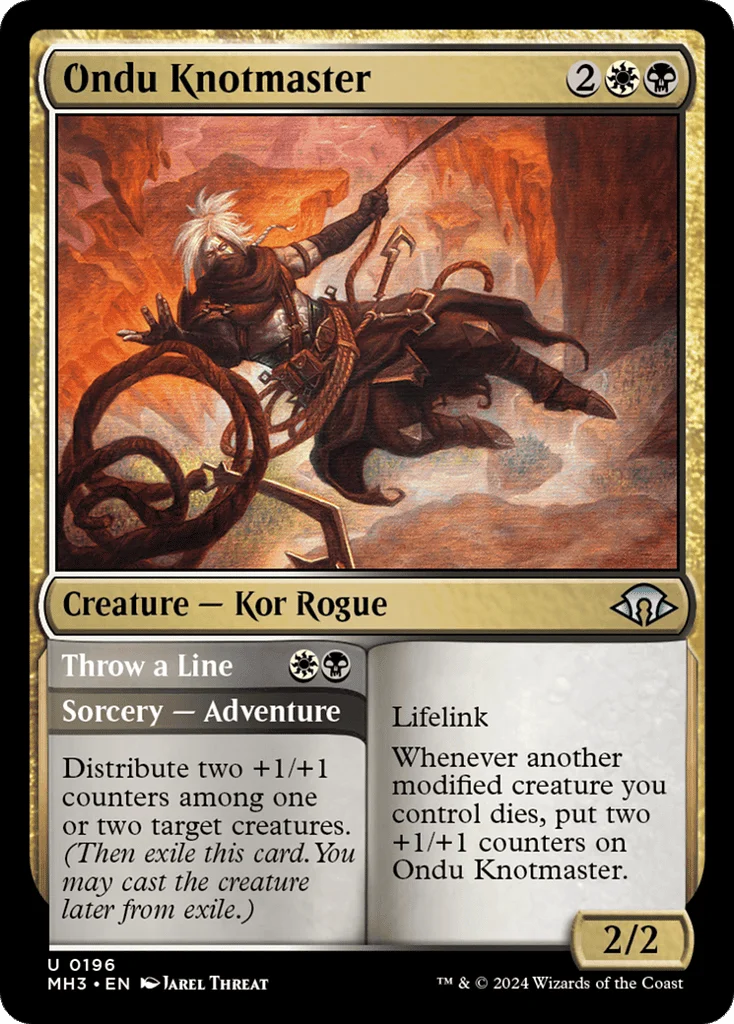 Ondu Knotmaster // Throw a Line · Modern Horizons 3