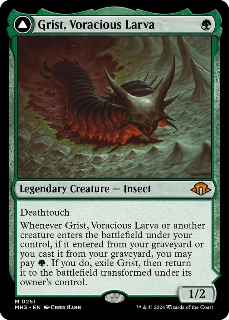 Grist, Voracious Larva // Grist, the Plague Swarm · Modern Horizons 3