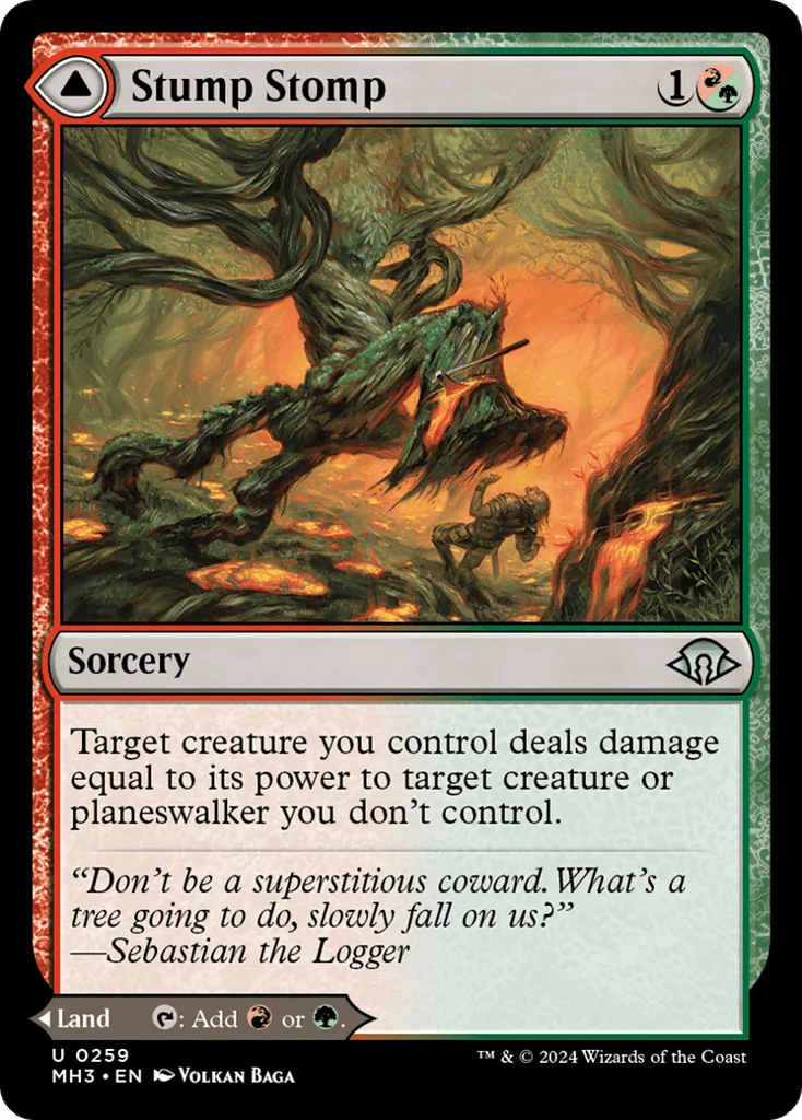 Stump Stomp // Burnwillow Clearing · Modern Horizons 3