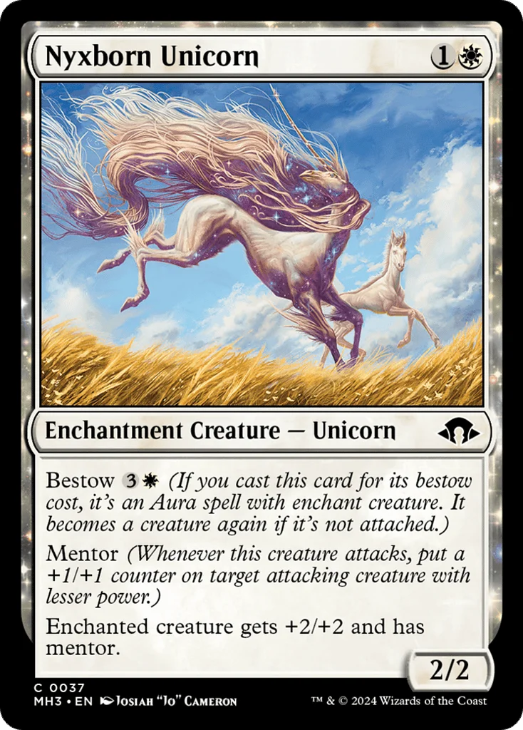 Nyxborn Unicorn · Modern Horizons 3
