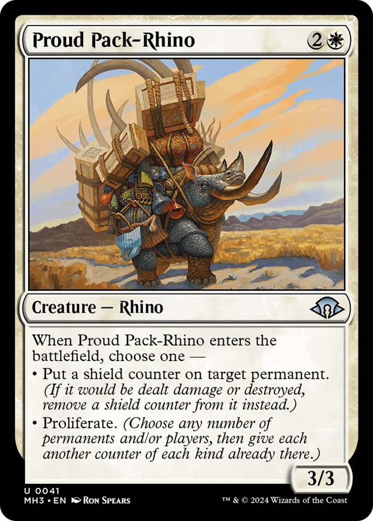 Proud Pack-Rhino · Modern Horizons 3