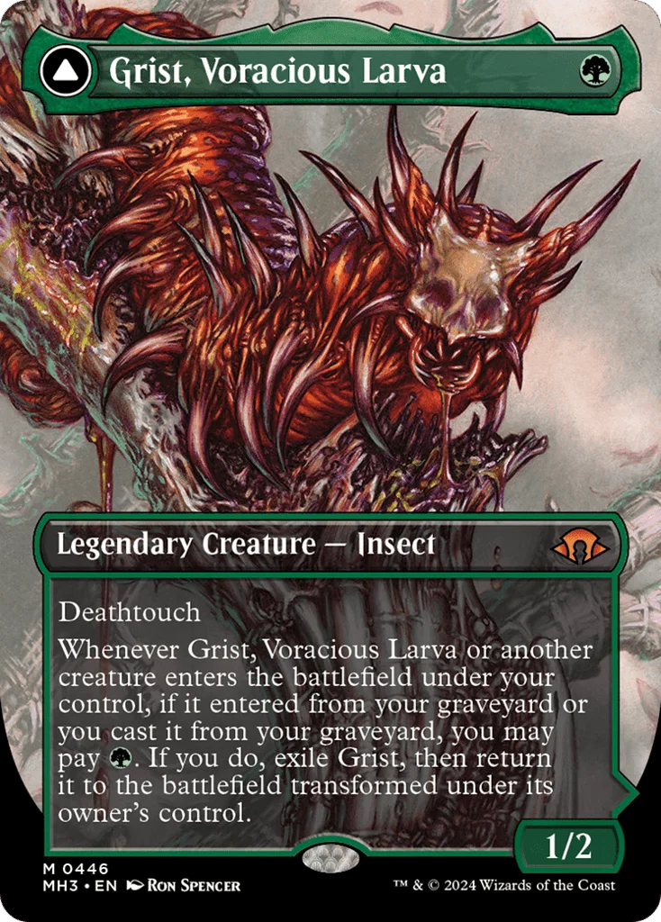 Grist, Voracious Larva // Grist, the Plague Swarm · Modern Horizons 3