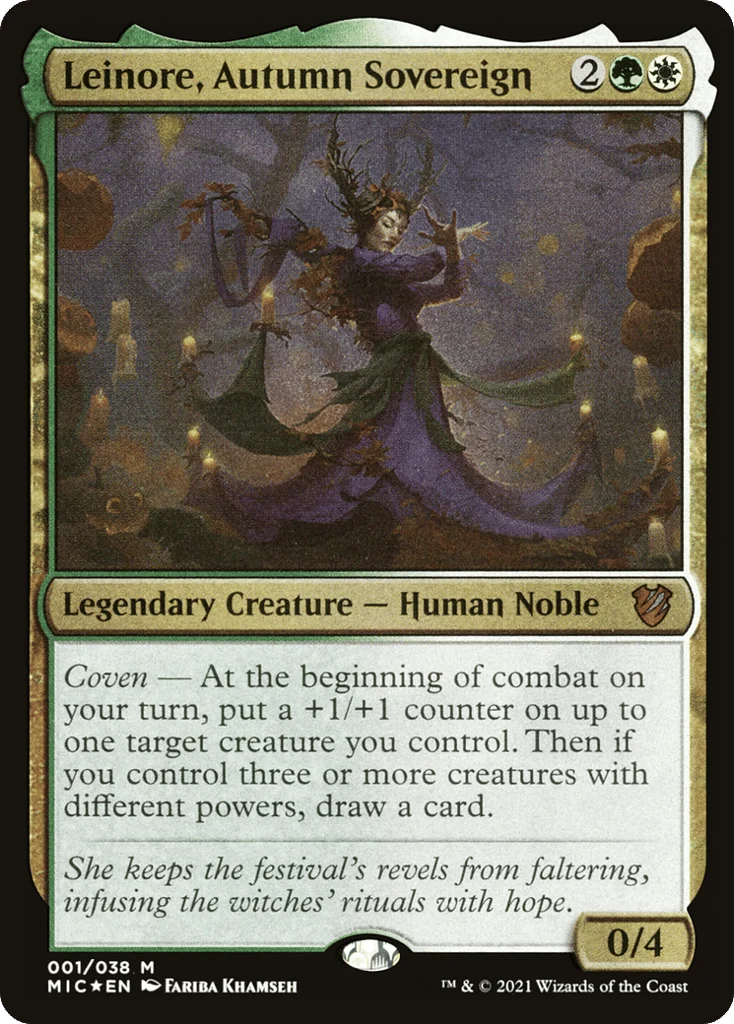 Leinore, Autumn Sovereign · Midnight Hunt Commander
