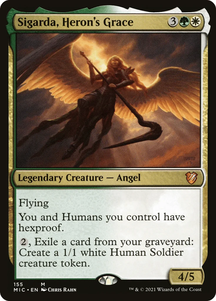Sigarda, Heron's Grace · Midnight Hunt Commander