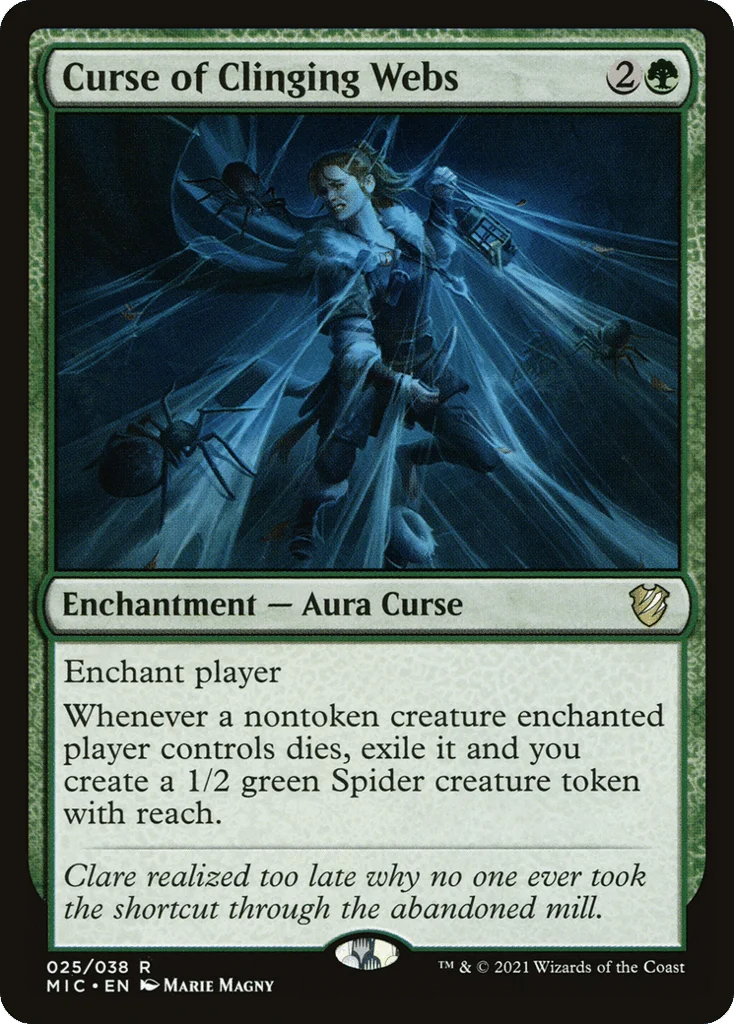 Curse of Clinging Webs · Midnight Hunt Commander